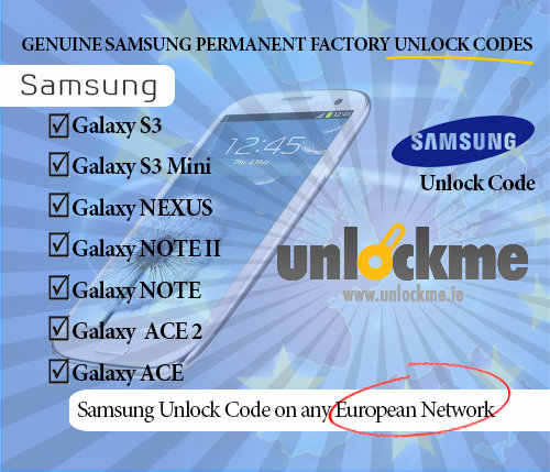Samsung network unlock code generator